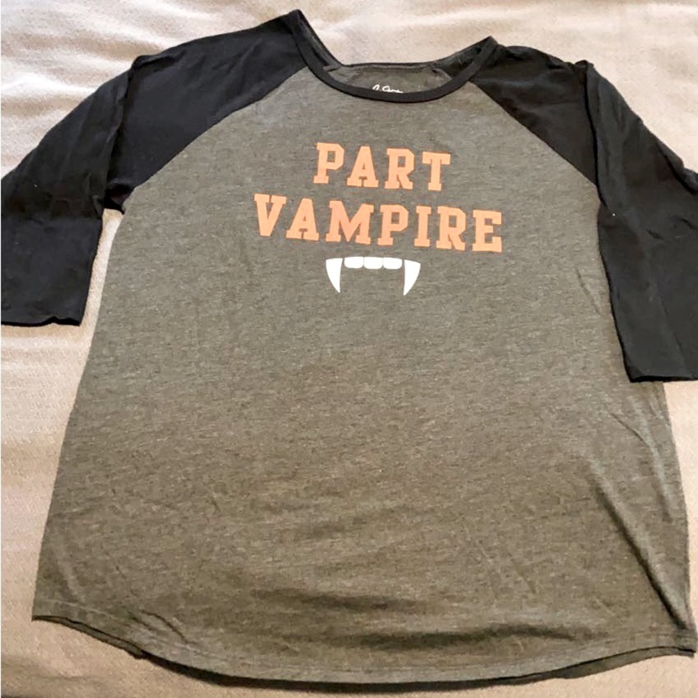 Part Vampire 3/4 sleeve Tee